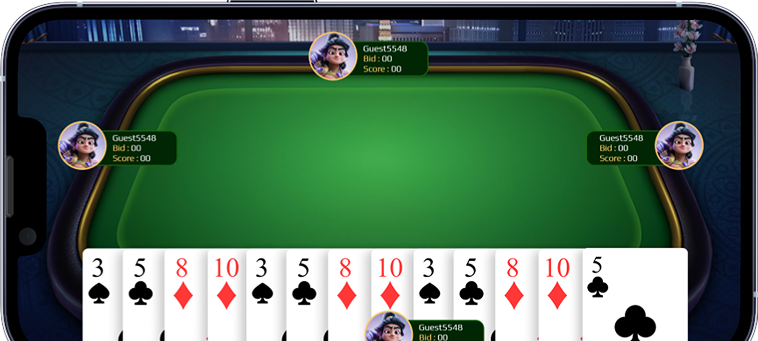 Poker Game Screen