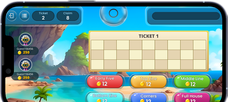 Poker Game Screen