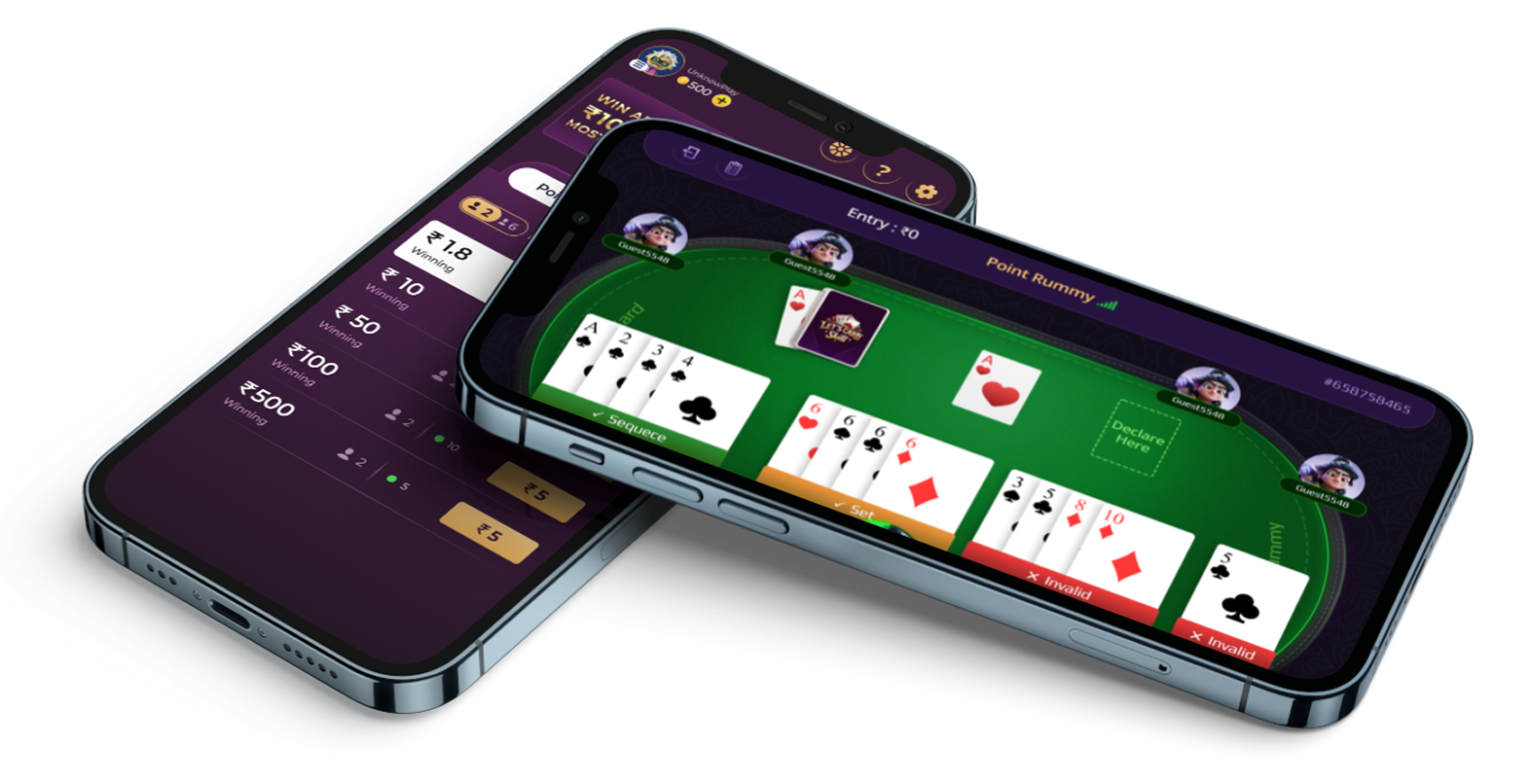 Rummy Game Source Code  