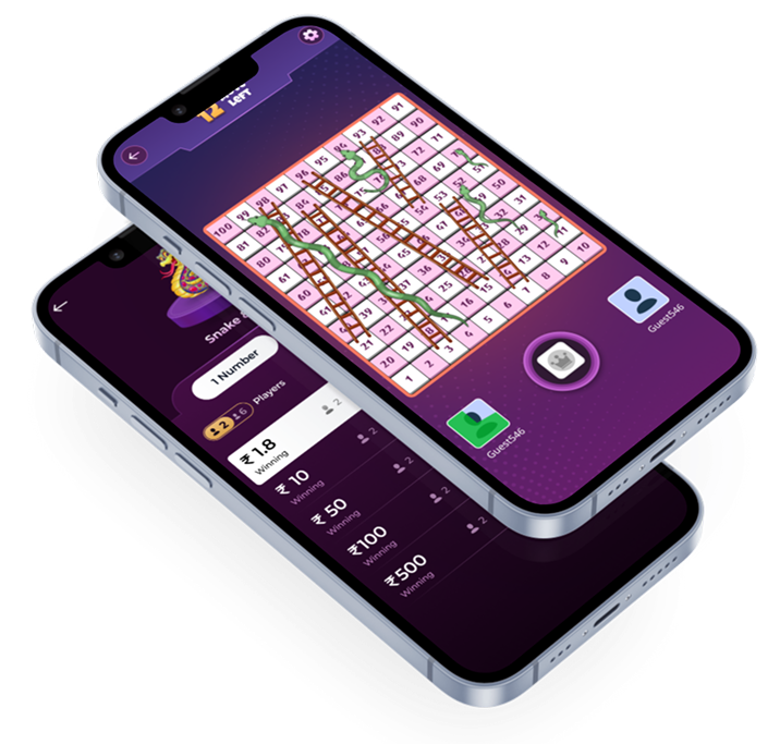 Snakes & Ladder Game Source Code  