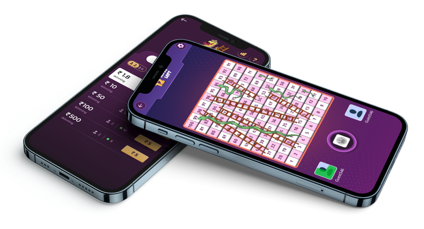 Snakes & Ladder Game Source Code  