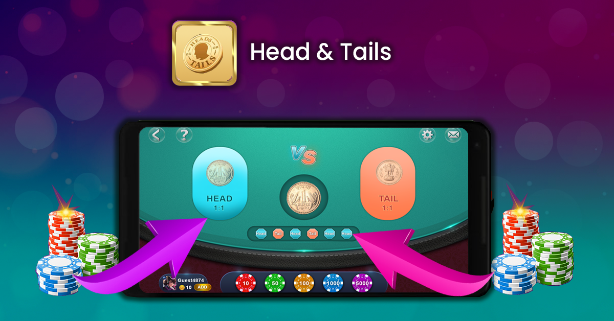 Head and Tails Game Source Code