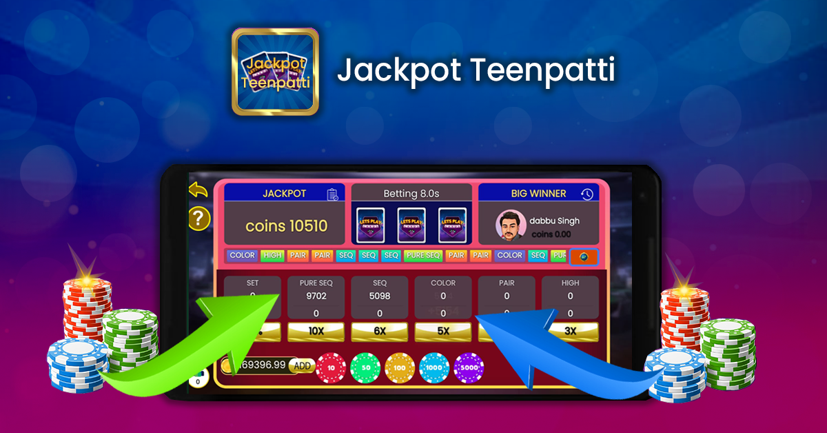 Jackpot Teen Patti Game Source Code